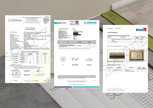 Certification and test reports